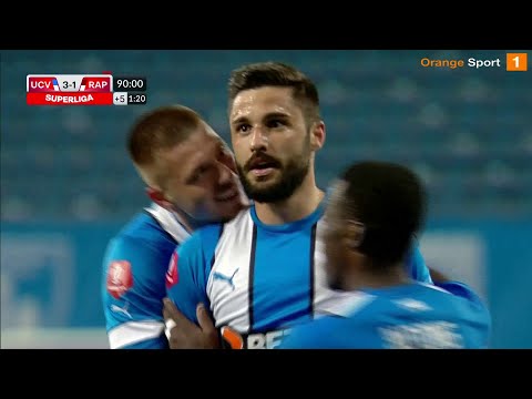 REZUMAT | Univ. Craiova - Rapid 3-1. Prima victorie în play-off pentru olteni