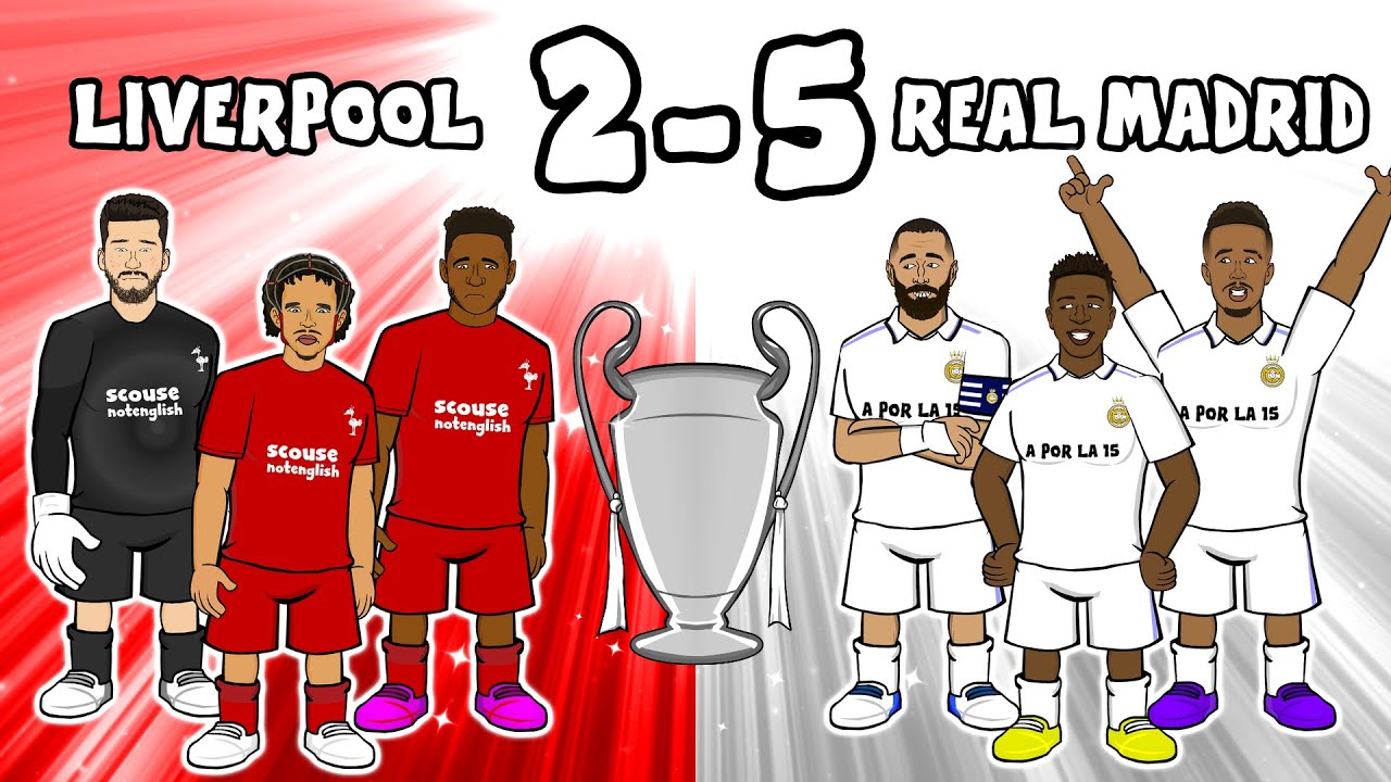 Liverpool vs Real Madrid | 2023 Champions League Highlights with Vinicius & Benzema Goals