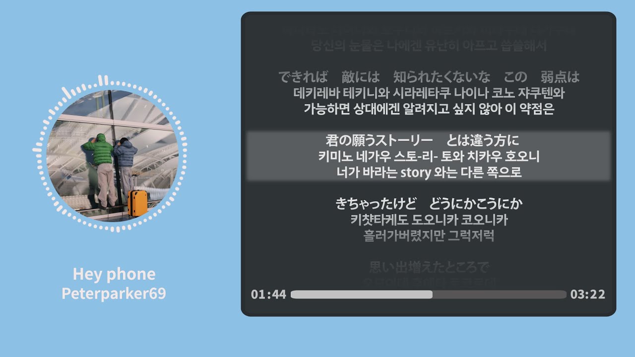 Hey Phone - Peterparker69 & 野田洋次郎 🎶