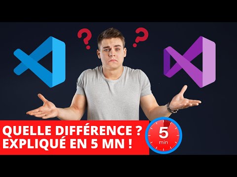 Quelle différence entre Visual Studio et Visual Studio Code ? Expliqué 5 minutes !