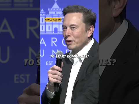 Starting A Company Is Like Eating Glass | Elon Musk