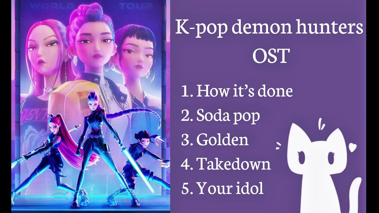 K-pop Demon Hunters OST Playlist 🎶 | Epic Soundtrack for Fans