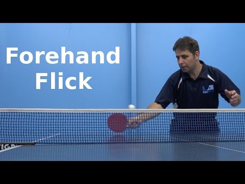Forehand Flick | Table Tennis | PingSkills