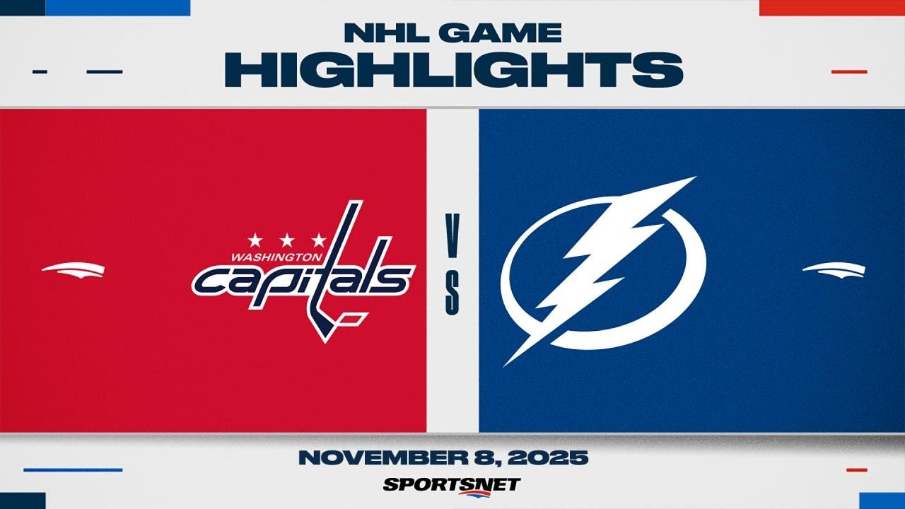 NHL Highlights: Lightning Defeat Capitals 3-2 🏒