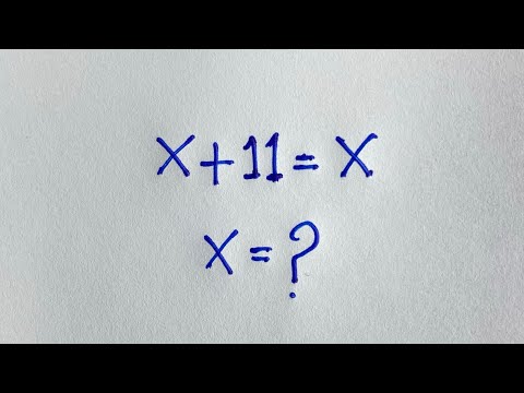 The Biggest Pitfall of the Maths Olympiad | X+11=11 |