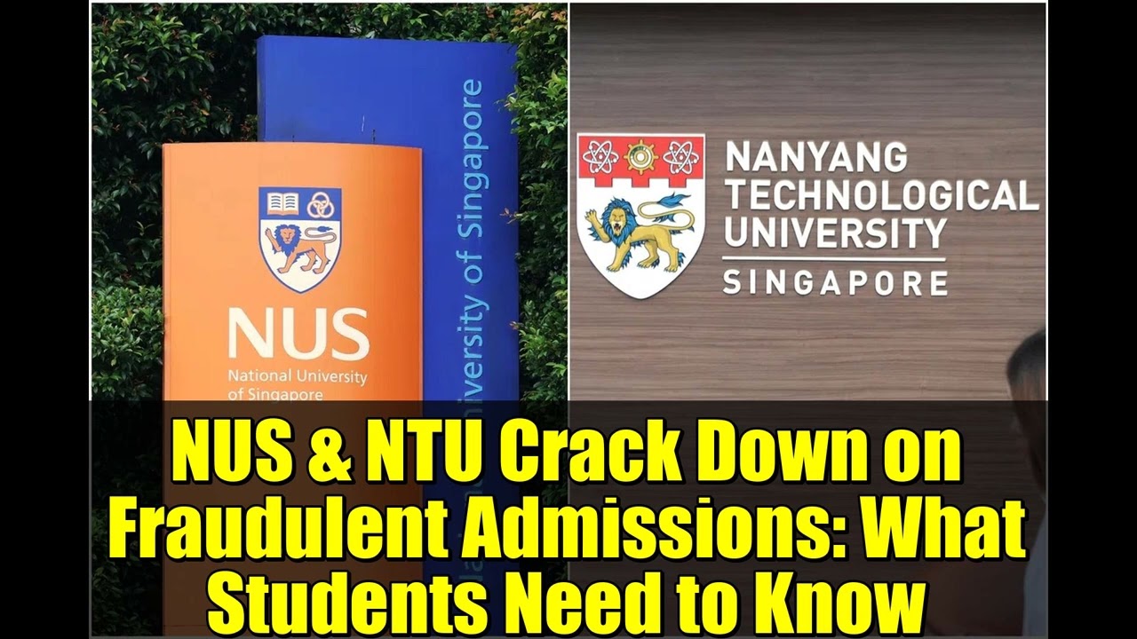 NUS & NTU Fight Admission Scams: Essential Tips for Students 🎓