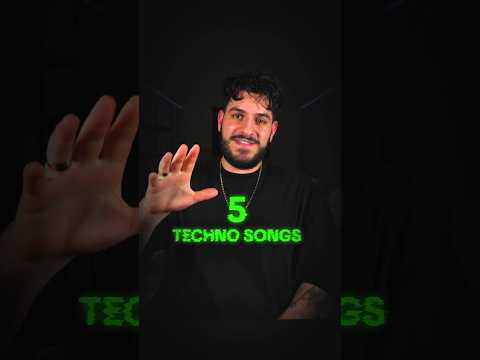 TOP 5 Techno songs of the Month ๐ฅ