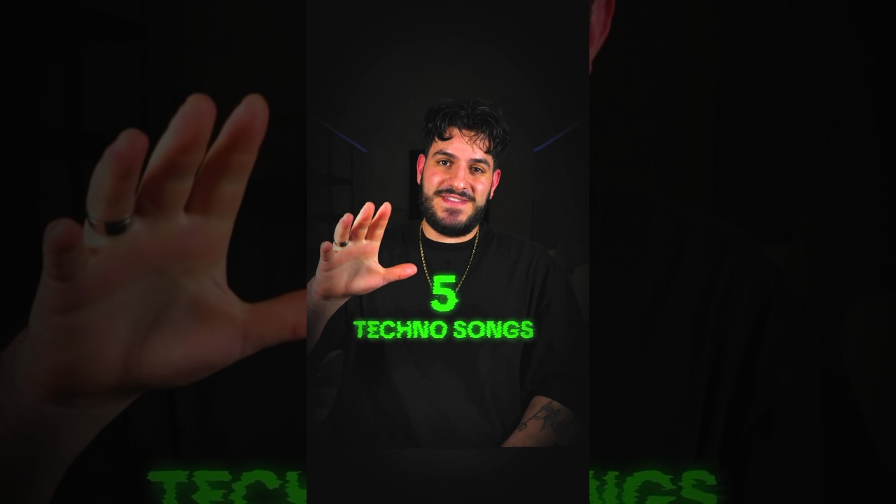 TOP 5 Top 5 Techno Tracks of the Month πΆ
