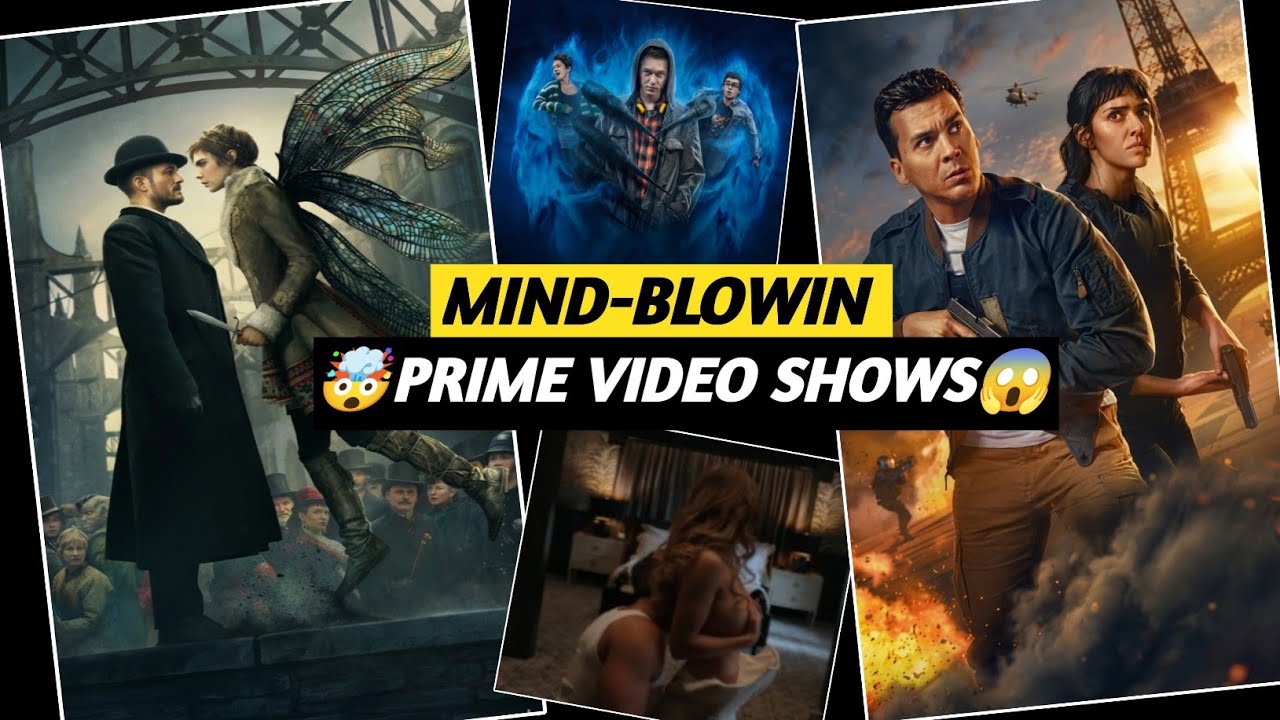Top 10 Best Action Adventure Web Series in Hindi Dubbed On Prime Video | New Hollywood Web Series