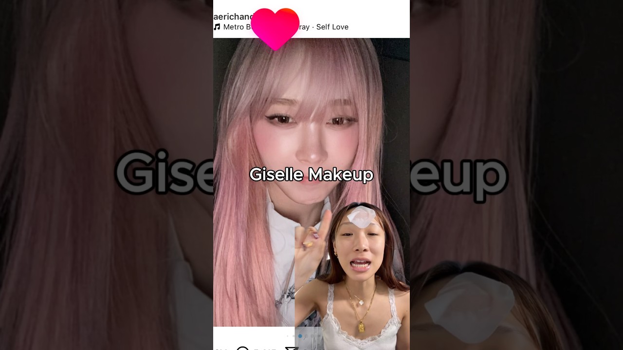 Giselle's Stunning K-Pop Makeup Look 💄 | aespa's Beauty Secrets