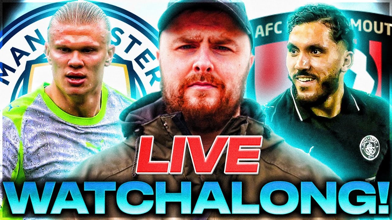 Watch Manchester City vs Bournemouth LIVE! ⚽ Join Our Exclusive Watchalong