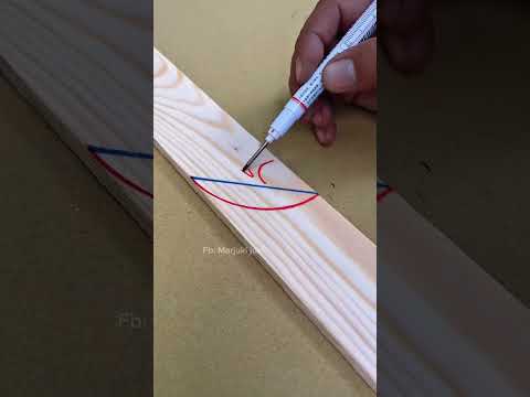 45 degree angle tips #tips #diy #woodworking #working #diyproject #working #works #carpentry #art 🎨