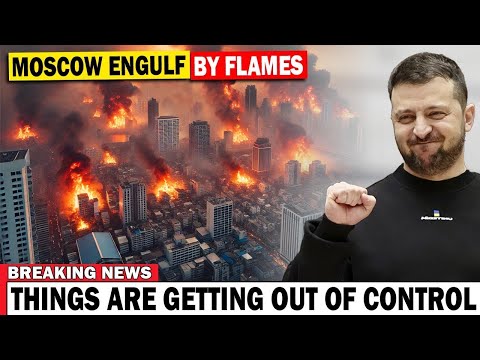 MOSCOW IS NOW HELL: War Reaches Inside Russia – 93 Drones Strike the Capital