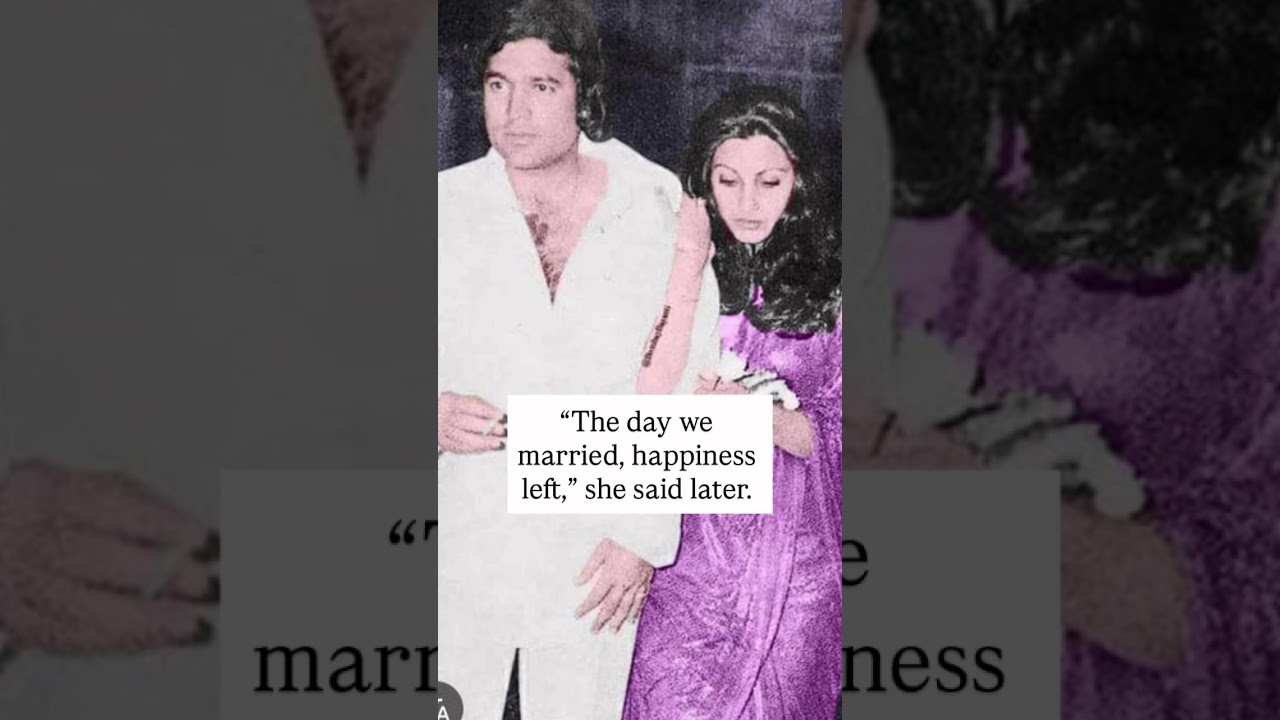 Dimple Kapadia Married Rajesh Khanna at Just 16 Years Old 💍