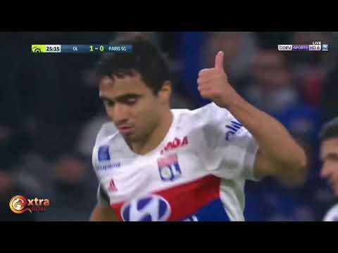 ملخص مباراة باريس سان جيرمان أولمبيك ليون :2-1 مباراة مجنونة