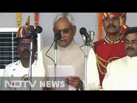 Nitish Kumar takes oath as Bihar Chief Minister