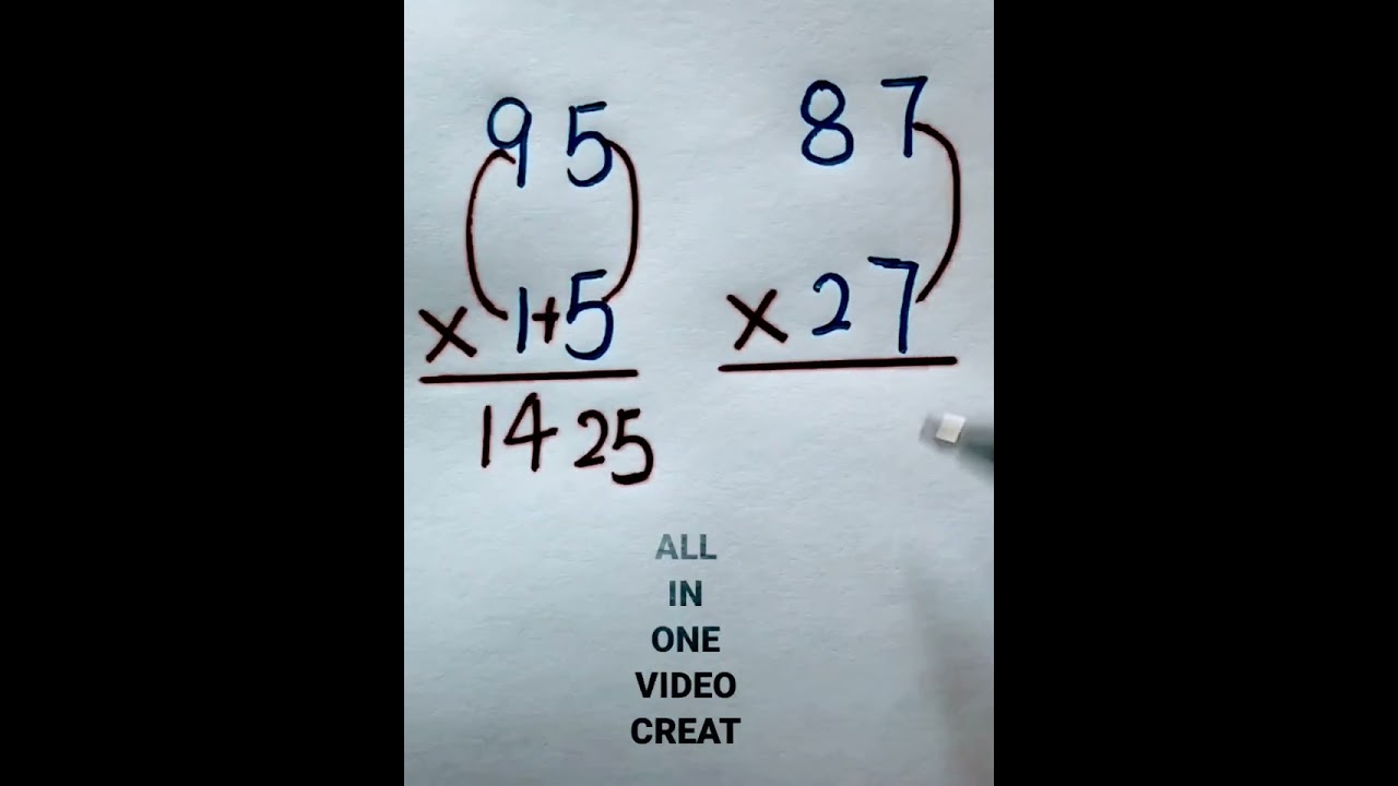 Quick Math Tricks: Multiply Two-Digit Numbers in Seconds ✖️