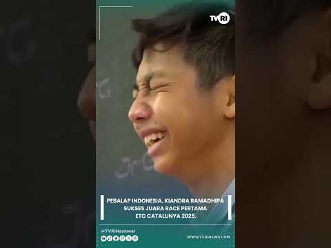 Pebalap Indonesia, Kiandra Ramadhipa Sukses Juara Race Pertama ETC Catalunya 2025