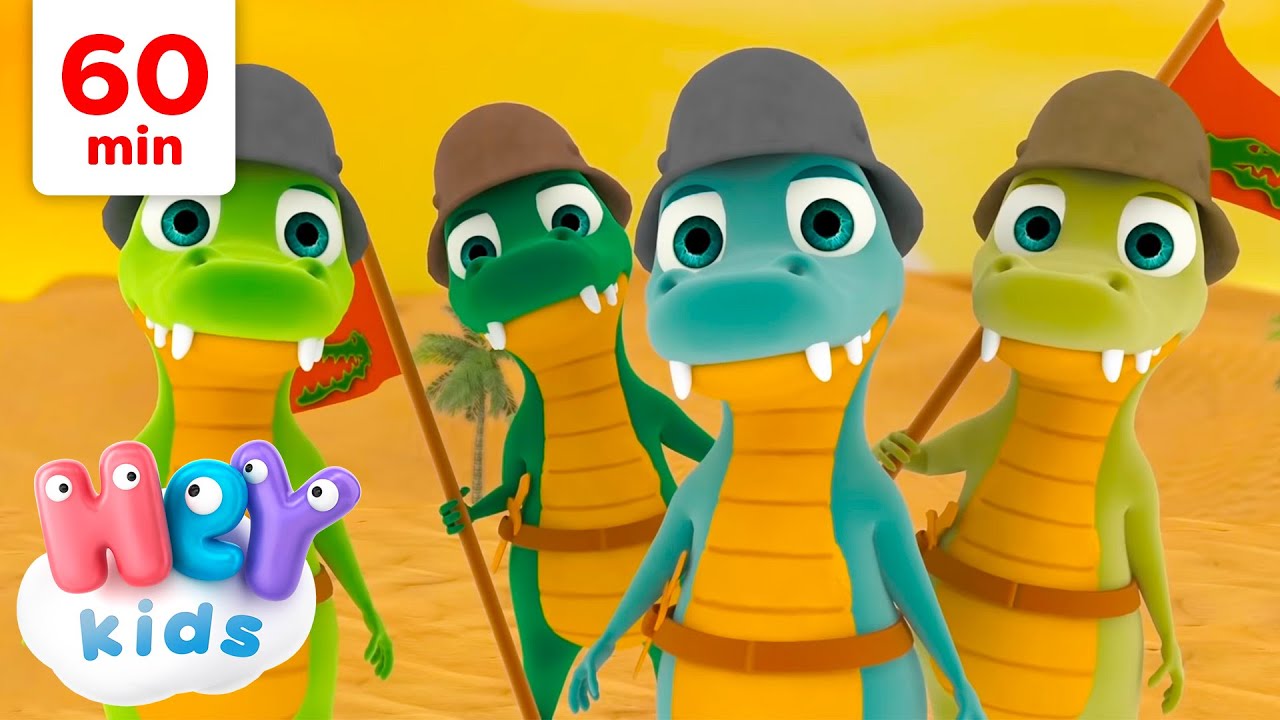 Ah Les Crocodiles et Plus! | 1H de Chansons pour Enfants 🎶