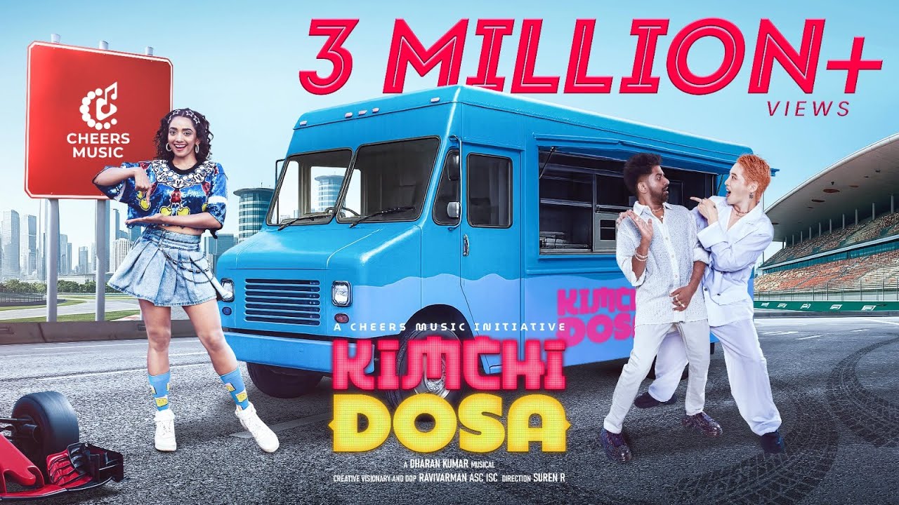Kimchi Dosa - Official Music Video | Dharan Kumar, Aoora, Saanve, Aari | Cheers Music