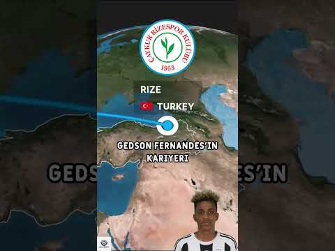 Gedson Fernandes'in Kariyeri  #football #transfer #bjk #spartakmoscow #gedsonfernandes