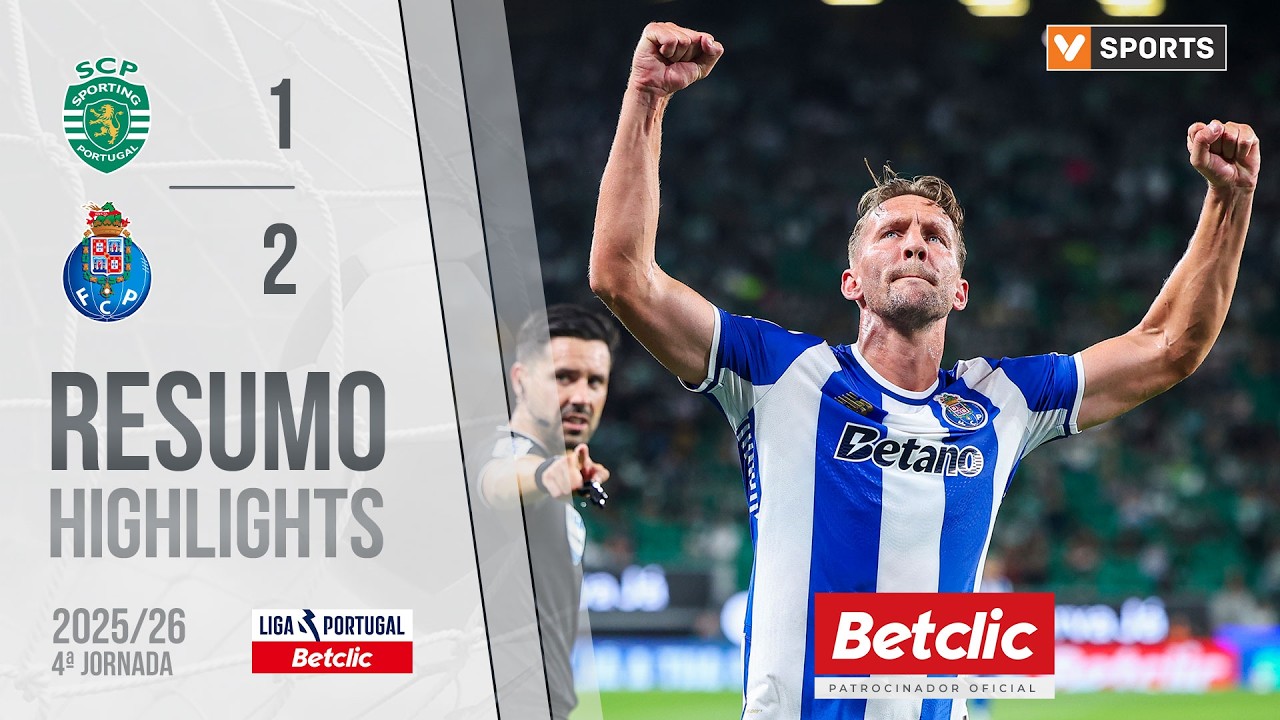 FC Porto conquista vitória emocionante sobre o Sporting na Liga Betclic ⚽