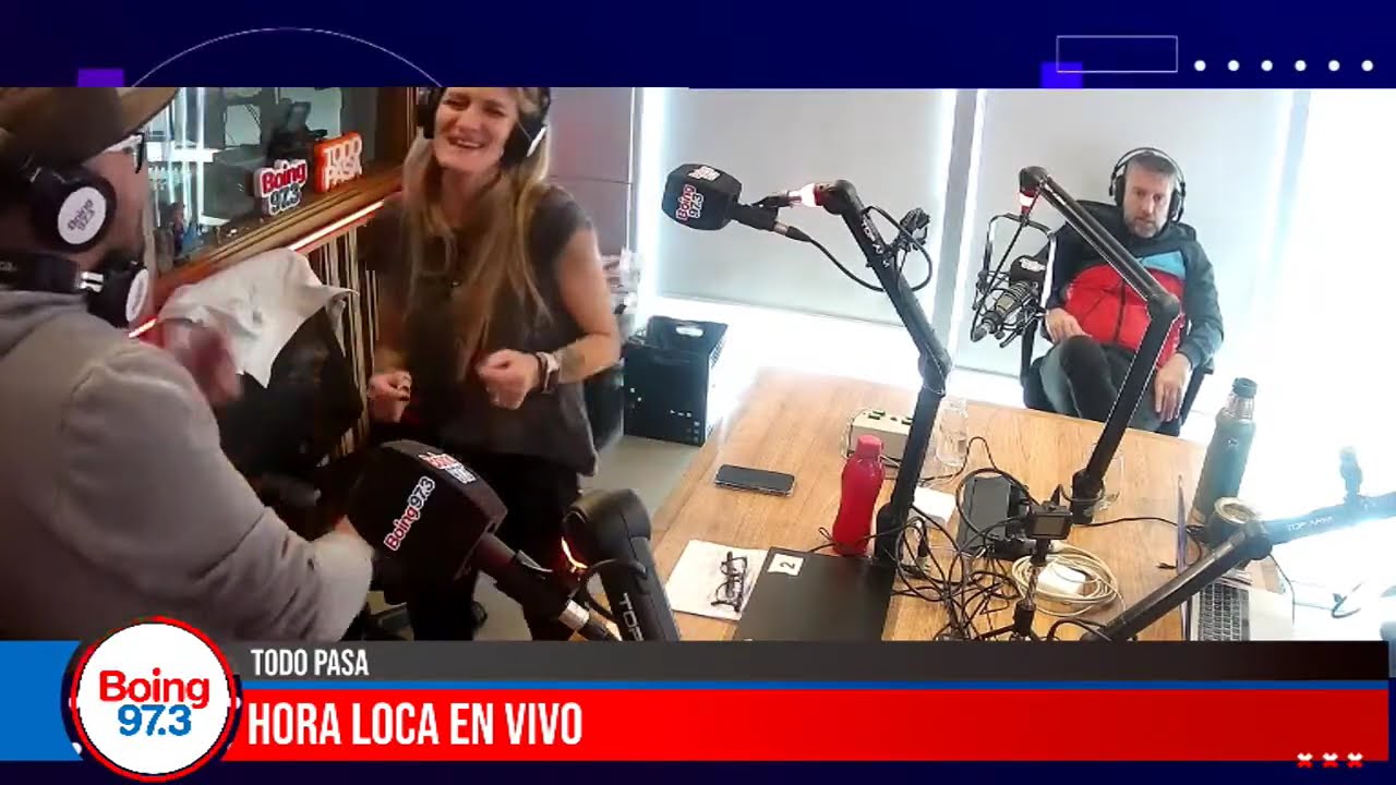 [EN VIVO] Hora Loca en Todo Pasa - Radio Boing 97.3 🎉