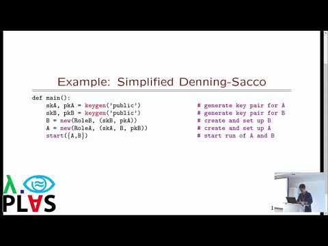 PLAS 2019: High-level Cryptographic Abstractions (Scott Stoller)