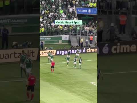 Gol de Flaco Lopez. Palmeiras 3x0 Ceará - Copa do Brasil