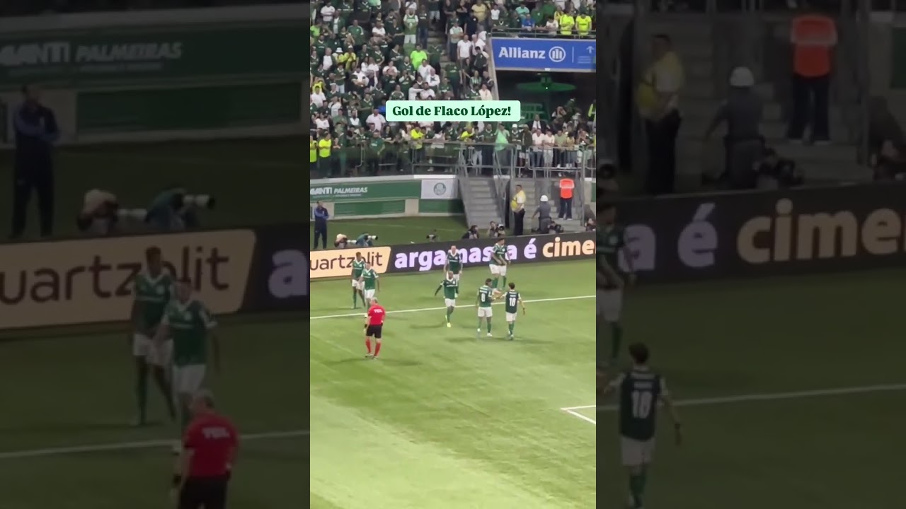 Gol de Flaco López garante vitória do Palmeiras por 3x0 contra o Ceará na Copa do Brasil ⚽