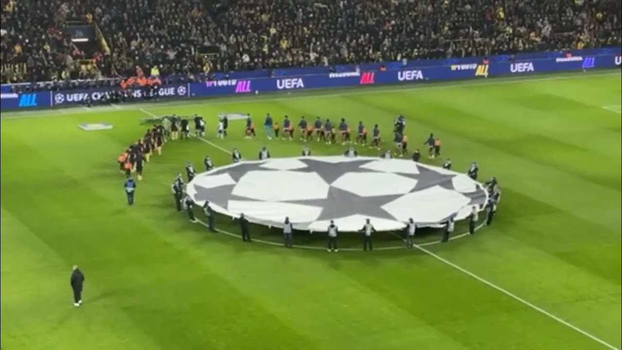 Champions League Hymne: Dortmund vs Villarreal 4:0 🎶