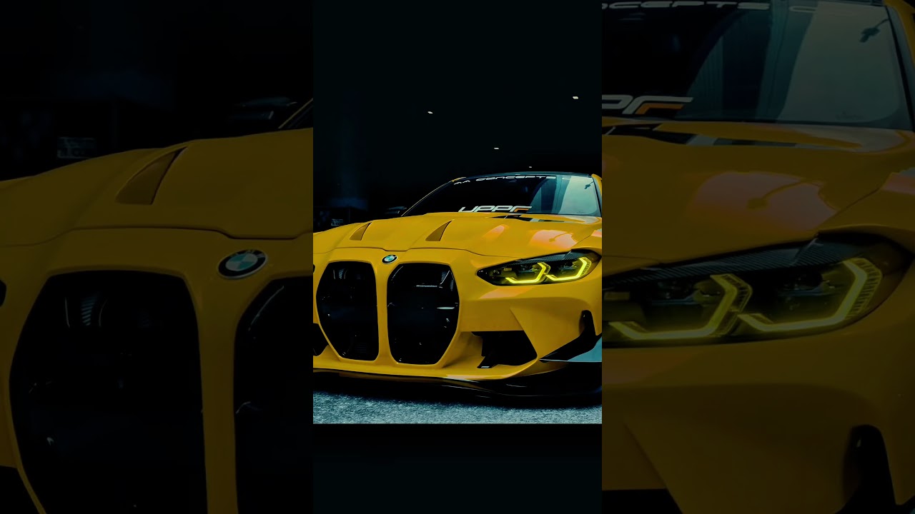 BMW M4 Competition Car Edit in 4K 🚗