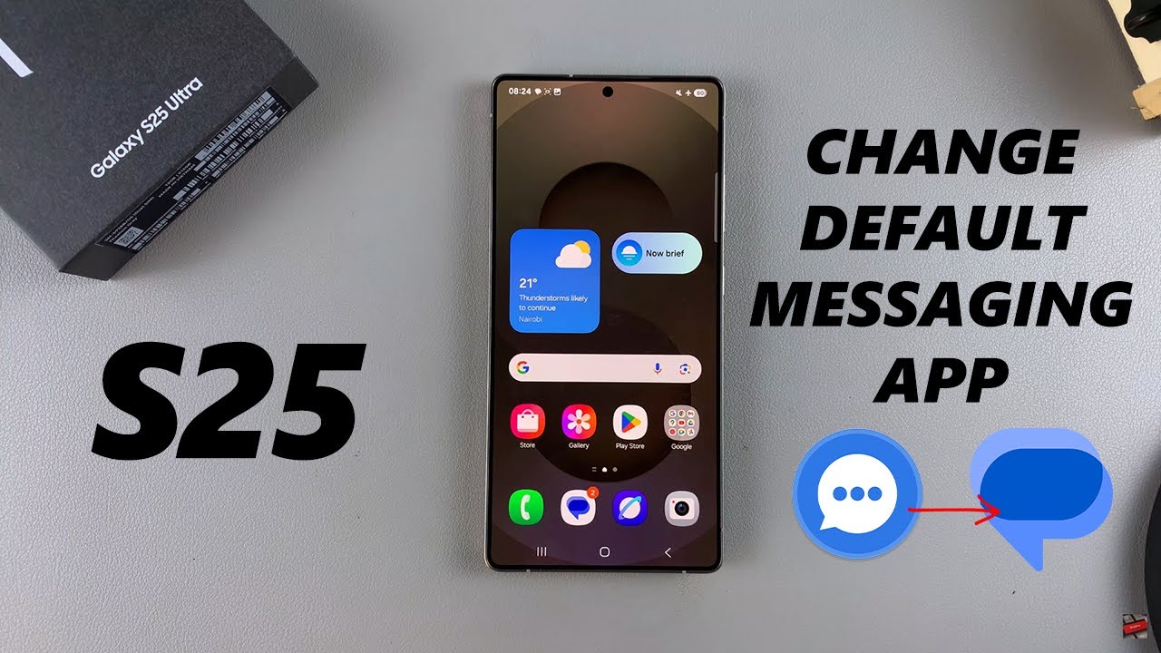 Easily Change Default Messaging App on Samsung Galaxy S25 & S25 Ultra π±