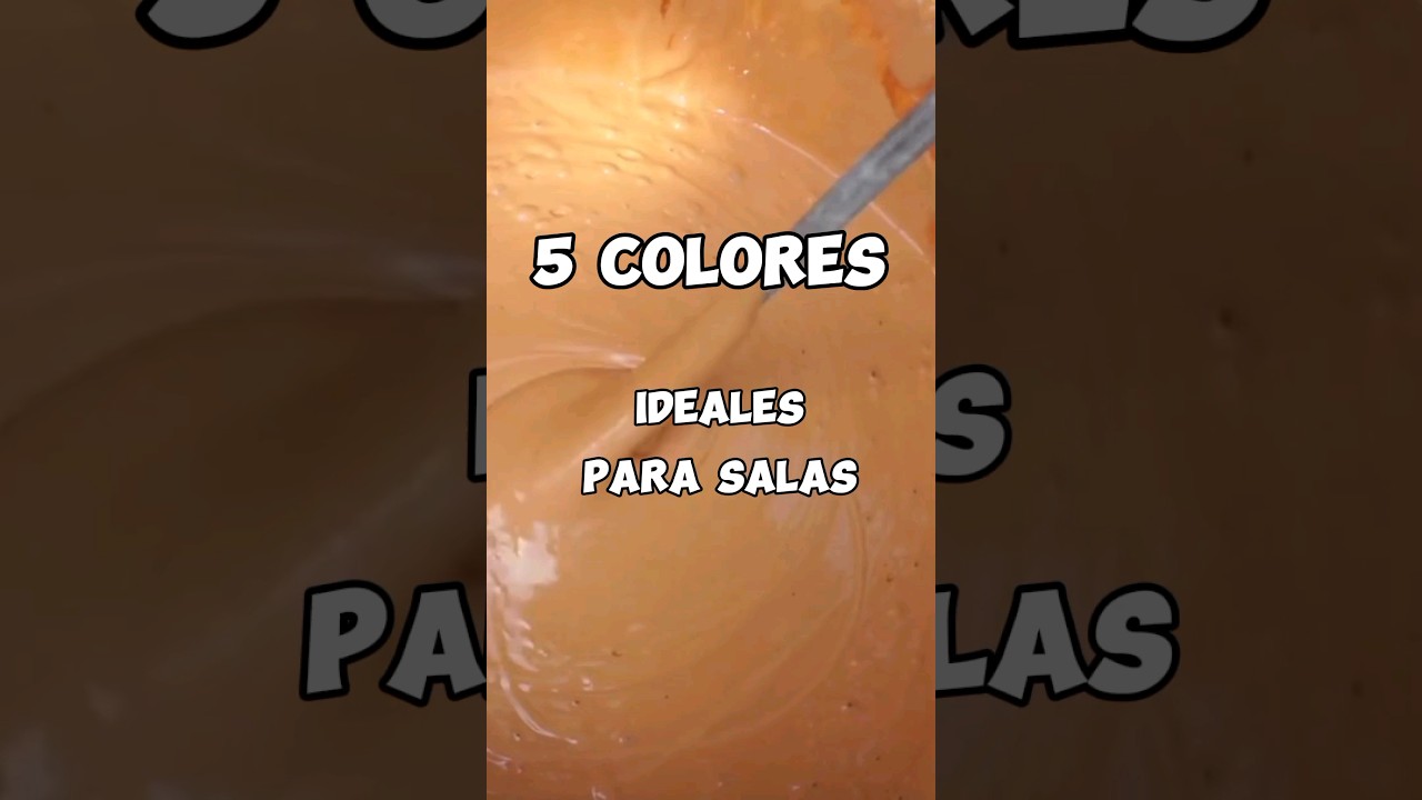 5 Los 5 Mejores Colores para Pintar las Paredes de tu Sala 🎨