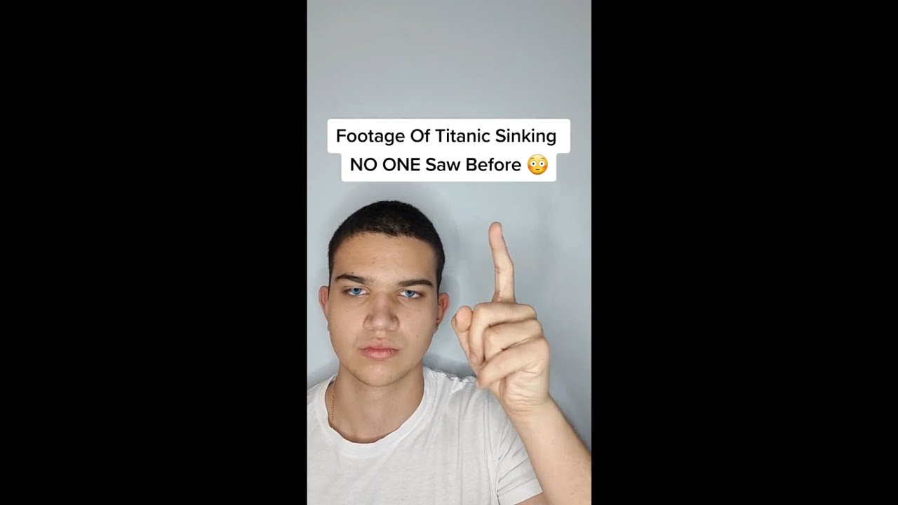 Rare Footage of Titanic Sinking Revealed! 🚢