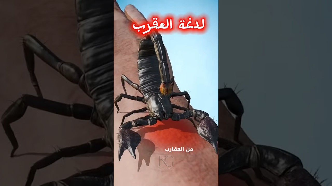 هل تعلم ماذا يحدث عندما يهاجمك العقرب؟ 🦂 حقائق مذهلة عن لدغته!