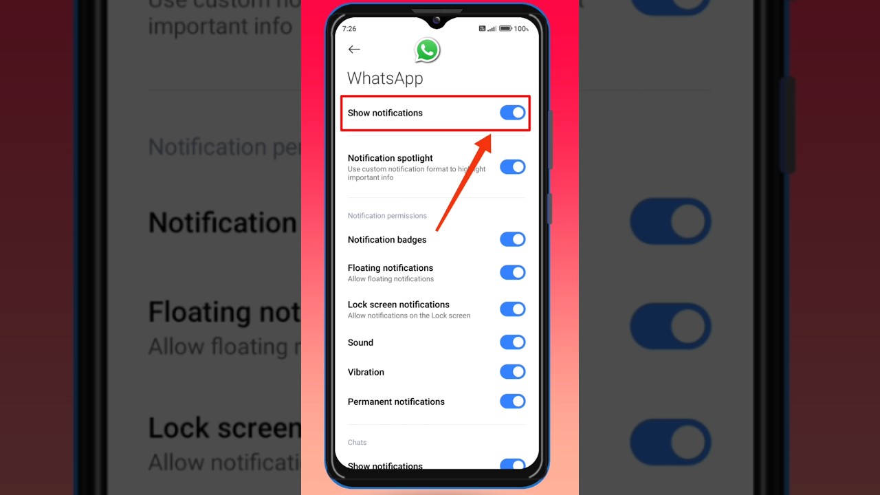 Fix WhatsApp Notifications Not Showing on Home Screen 📱