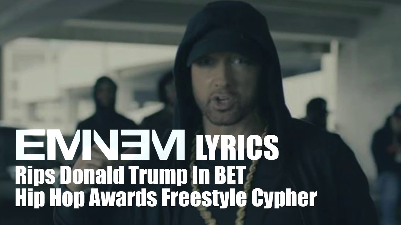 Eminem Diss Trump in BET Freestyle 🎤