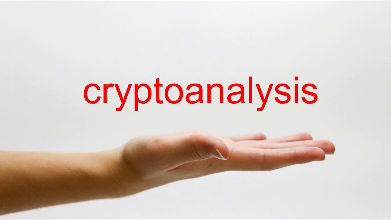 How to Pronounce 'Cryptoanalysis' in American English π