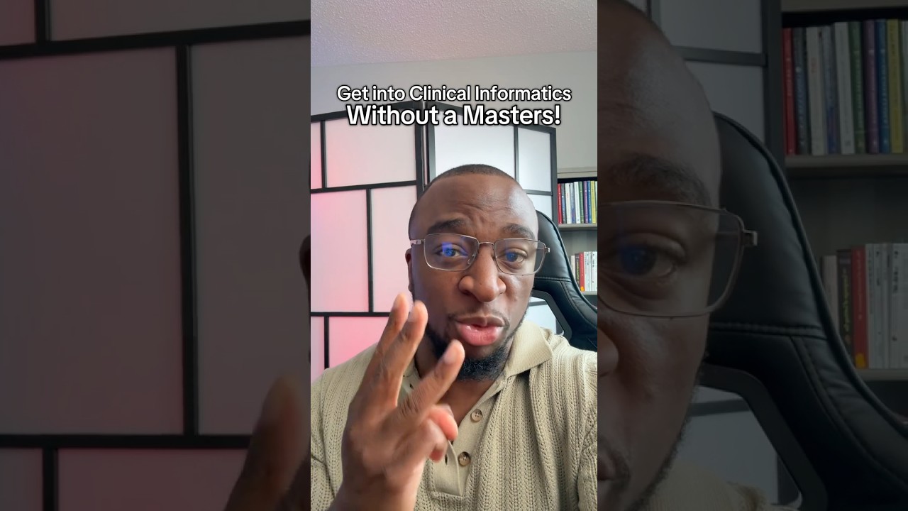 Clinical Informatics Without a Master's 🎓