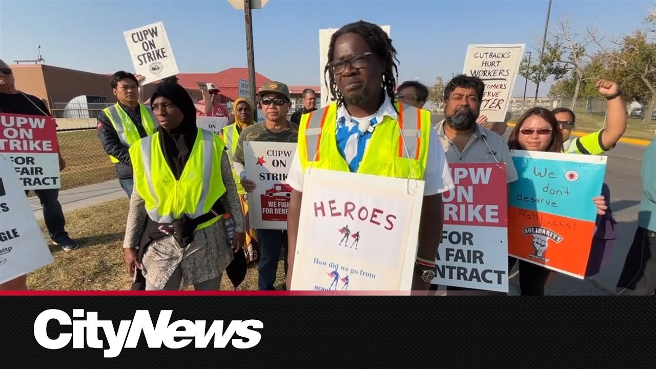 Calgary Canada Post Workers Strike Over New Policies 📦