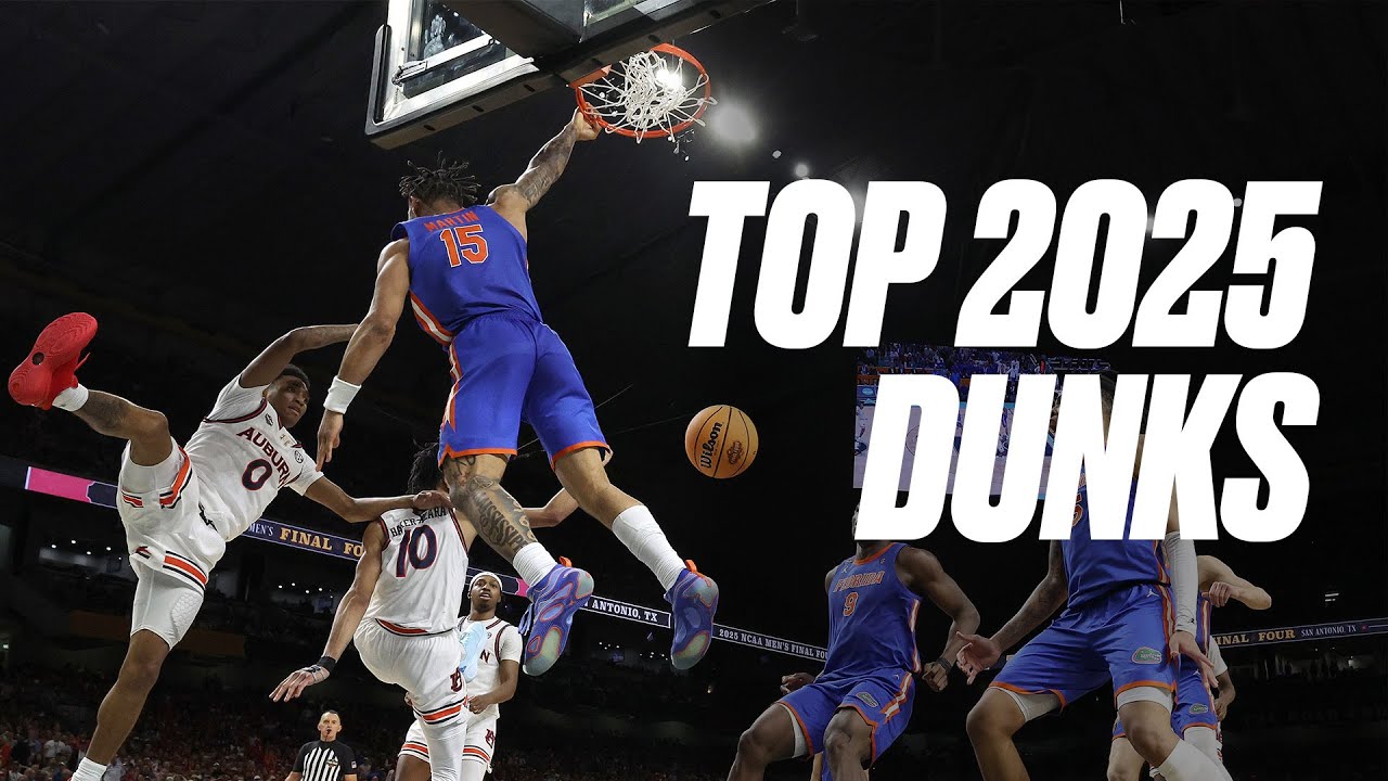 Top Dunks of 2025 NCAA March Madness 🏀