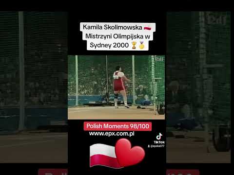 Polish Moments 98/100 Kamila Skolimowska - Mistrzyni Olimpijska w Sydney 2000 #grupaepx