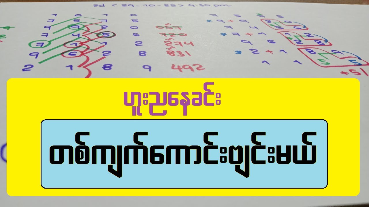 ဟူးညနေခင်းအတွက် ပျော်စရာ 2D Live များ 🎶
