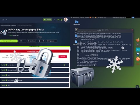 Public Key Cryptography Basics: RSA, SSH, and More in Cyber Security 101 | TryHackMe | SAL1