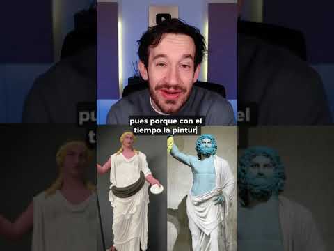 el verdadero COLOR de las ESTATUAS GRIEGAS