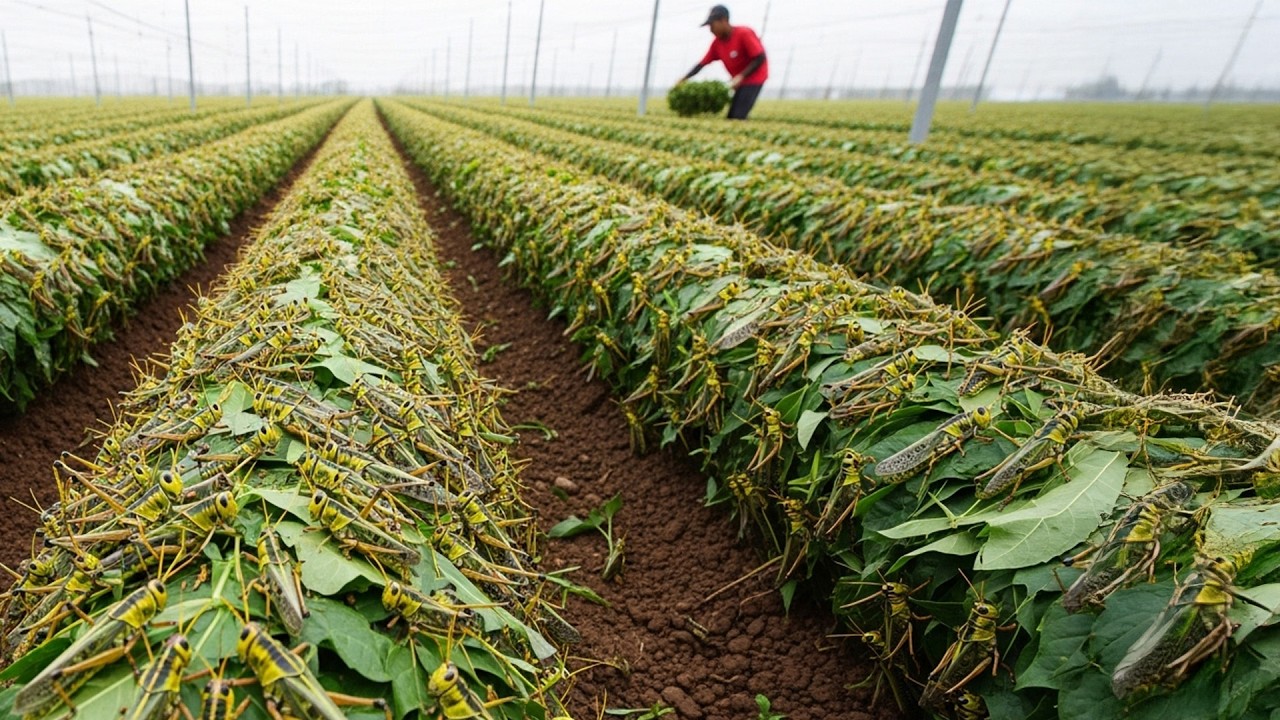 Locust Farming: Harvesting Protein at Scale 🦗