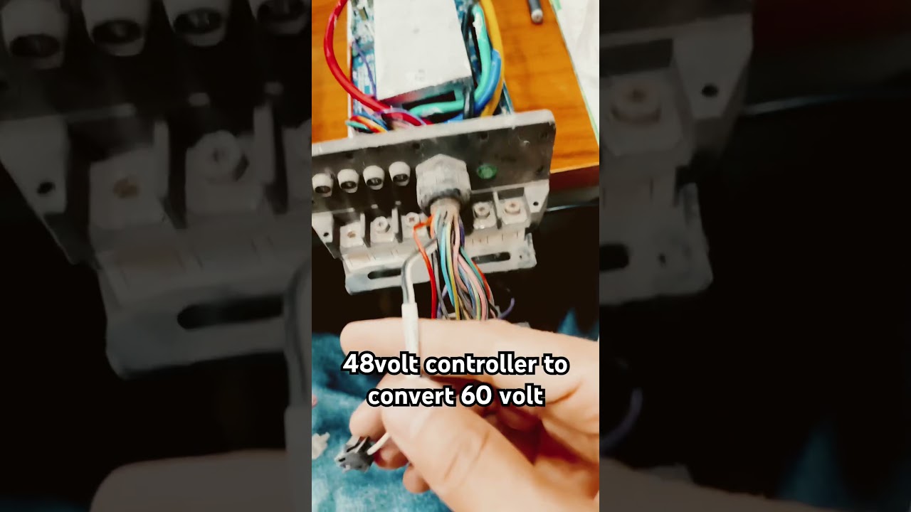 Convert 48V Controller to 60V Cy Gold 🔧