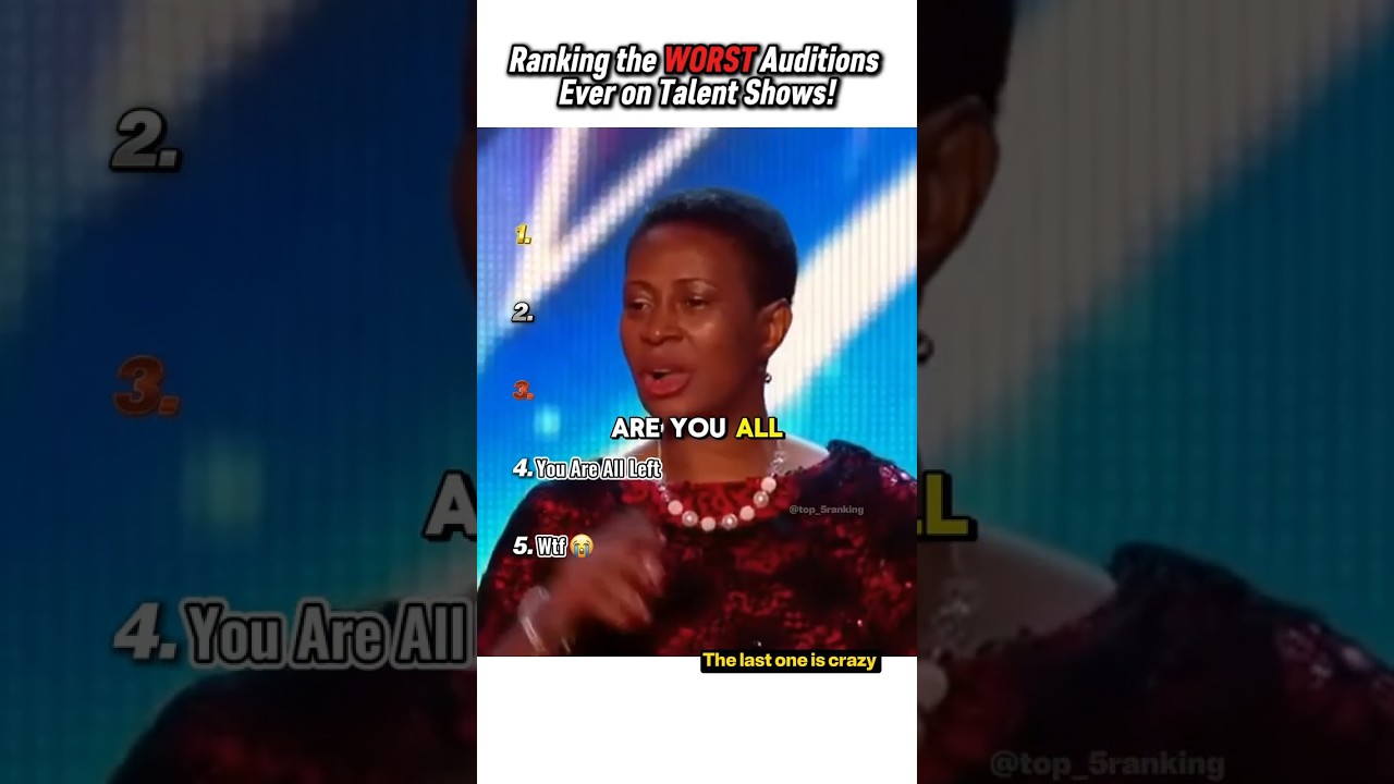 Hilarious! The Worst Auditions Ever on Talent Shows 😂