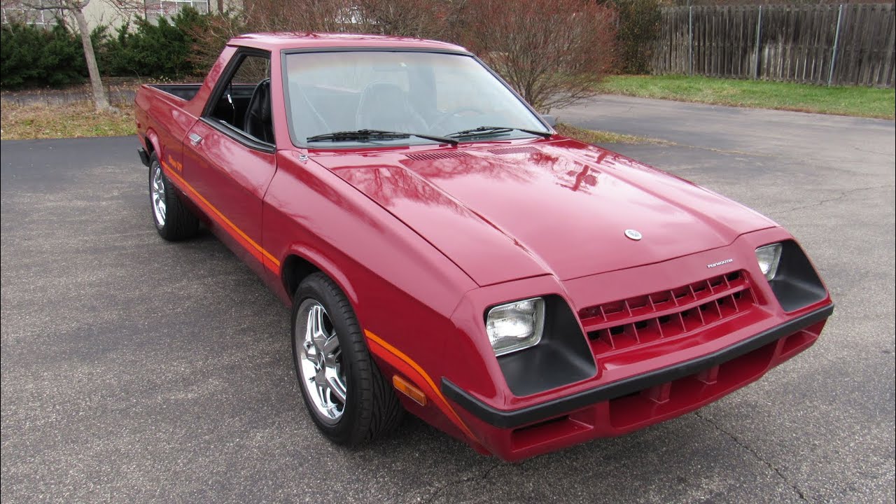 1983 Plymouth Scamp Pickup: A One-Year Wonder 🚗